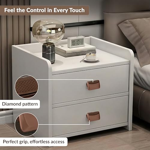 Image of Plantex Drawer Kadi /3 Inch Chest Handle for Drawer /Rectangular Cabinet Kadi /Pull-Push Kadi for Home /Office Drawer - Pack of 6 (DTK-295, Rose Gold)