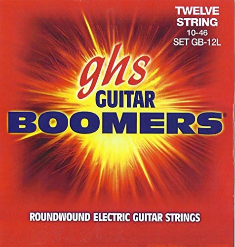 GHS Boomer 12 String Light Electric Guitar Set (10-46)