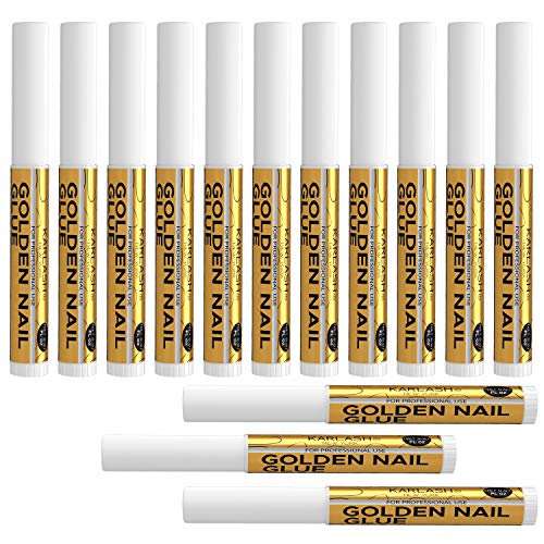 14 Pcs Nail Tip Glue - Adhesive Super Bond For Acrylic Nails Tips - 0.07 Oz For Each Glue #TOP15