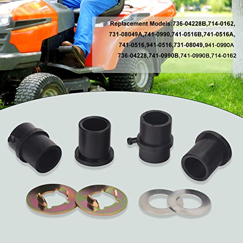 941-0990B 741-0990B 941-0990A Front Wheel Bearing Rebuild Kit Compatible With Cub Cadet Craftsman Mtd Troy-Bilt Ryobi Replaces 741-0516B 736-04228 731-08049 736-04228B 731-08049A 731-08049A 714-0162 #TOP5