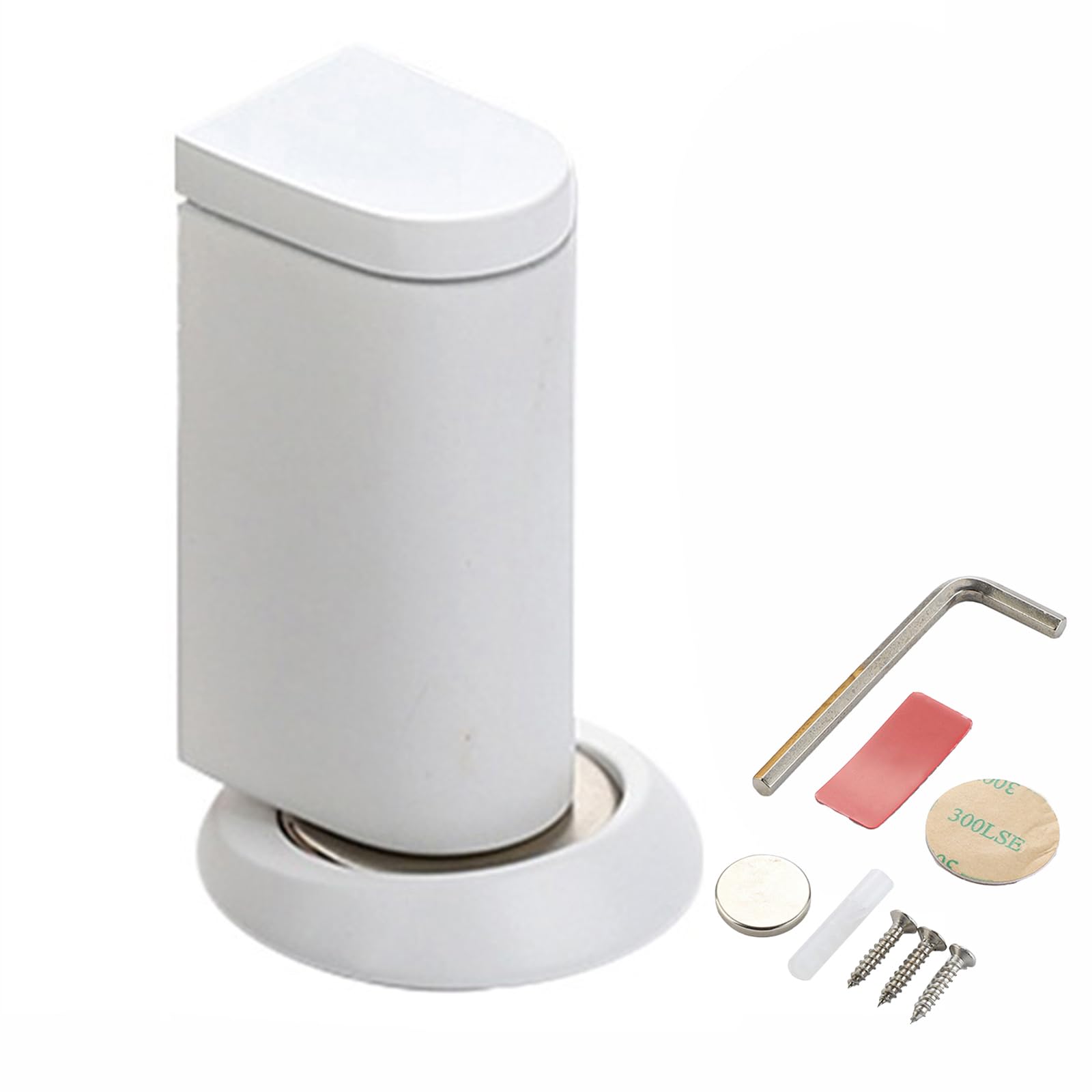 Strong Door Stoppers Adjustable Invisible Door Stop AntiCollision Holder Accessories Adjustable Stop
