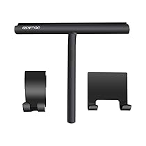 IZPFTOP Tergivetro per Doccia – asciuga vetri doccia Porte e Finestre-lavavetri doccia silicone-pulisci vetri doccia Bagno e Specchi – Senza Foratura tira acqua da doccia con 2 ganci(Nero,8.27inch)