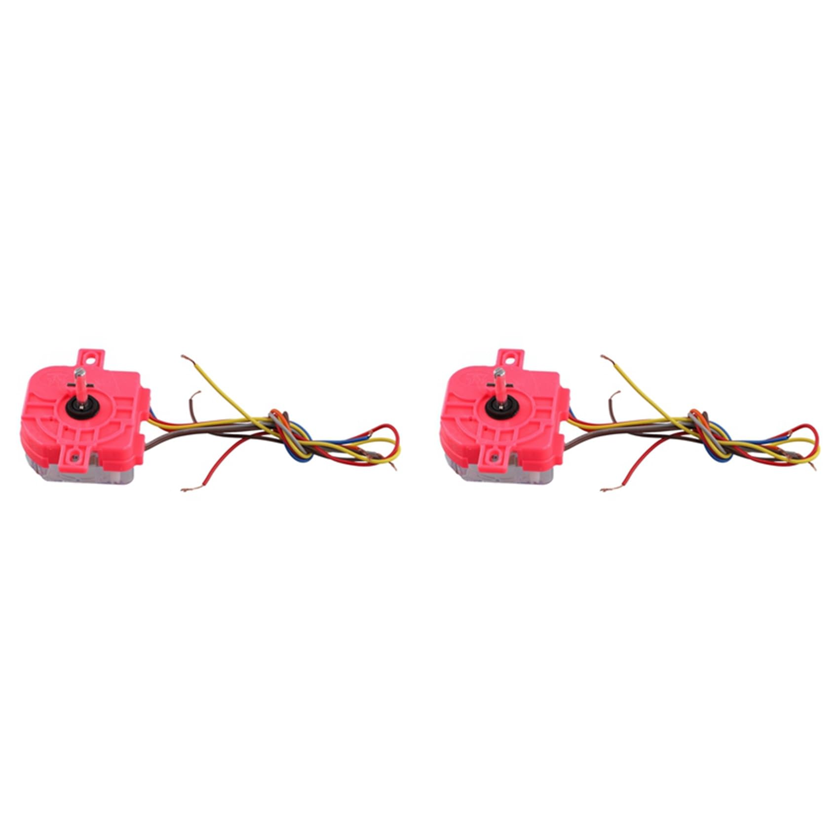 Vjsujehgy 2X Universal Washing Machine Parts Timer with 6 Wires 220V 3.5A DXT15SF-G Install Distant 6.5-7.5cm