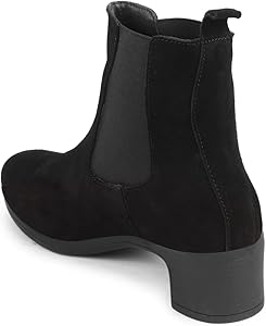 Buy FAUSTO FST KI-261 BLACK-36 Women's Black Flared Heel High