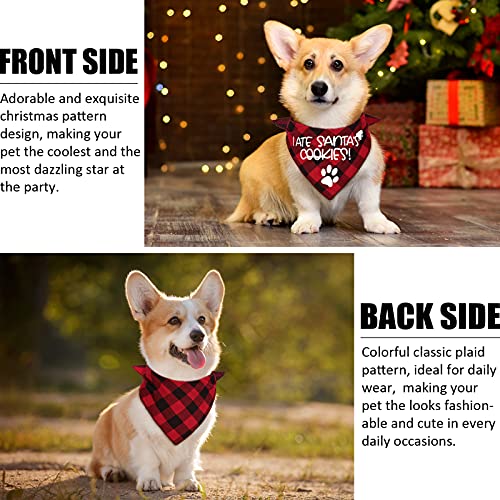 4-Pack-Merry-Christmas-Dog-Bandanas-Classic-Triangle-Fall-Xmas-Christmas-Printing-dogs-Red-Plaid-Scarf-Bibs-Kerchief-Gifts-Set-Pet-Holiday-Accessories-Decoration-for-Small-to-Large-Puppy-Dogs-Cats