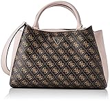 HWSG81-08060-BUL Guess Womens HWSG81-08060-BUL, Brown Blush Logo, Medium