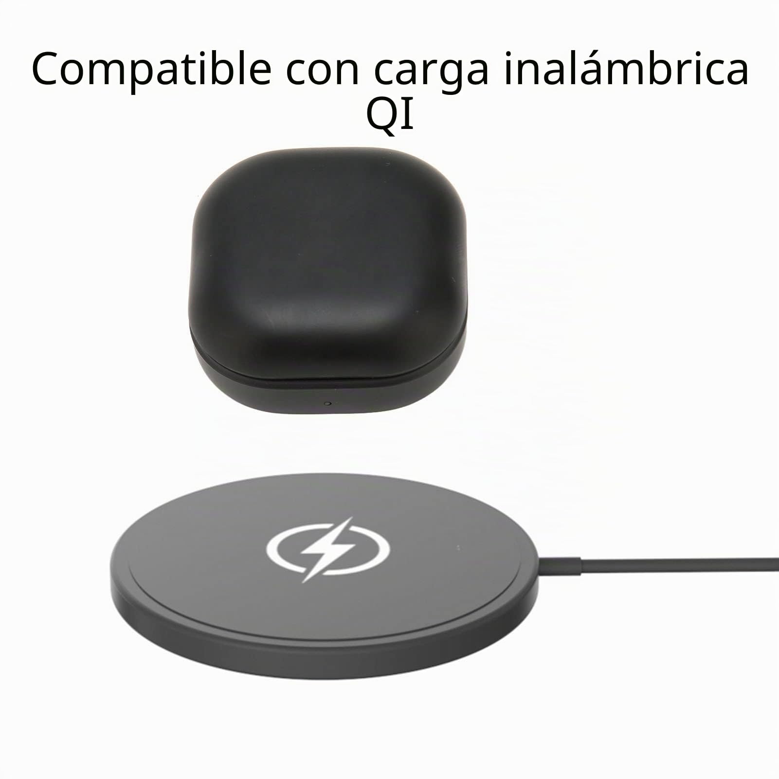 Estuche de Carga para Galaxy Buds 2, 700 MAh Estuche de Cargador Inalámbrico Reemplazo de la Estación de Acoplamiento para Samsung Galaxy Buds 2