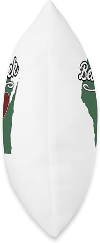 Miniatura 2 de BEAR CREEK WI - Clothing and Merch Bear Creek-Wisconsin  WI USA-City State - Almohada de recuerdo de recuerdo, 16 x 16 pulgadas, multicolor