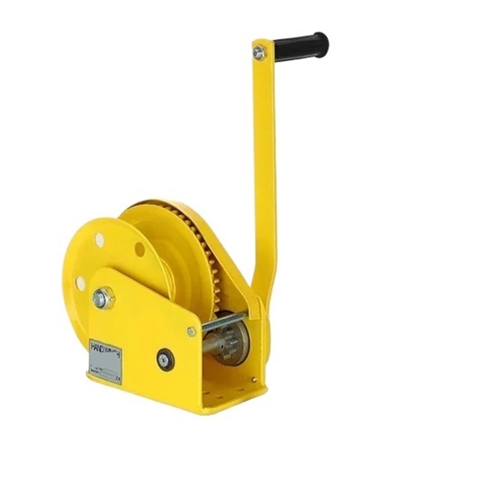 1200lb Boat Windlastruck Auto Manual Winch z samoblokującą bez liny stalowej i haka, ręczny ściągacz do naprawy opon do ciągnięcia i ciągnięcia