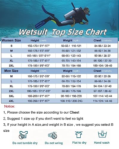 Roupa de mergulho feminina masculina jaqueta de neoprene camisa de mergulho mergulho 1,5 mm manga co