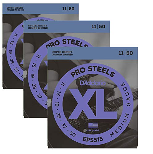D'Addario �G���L�M�^�[�� | Pro-Steels | EPS515 | �~�f�B�A�� | 3�p�b�N