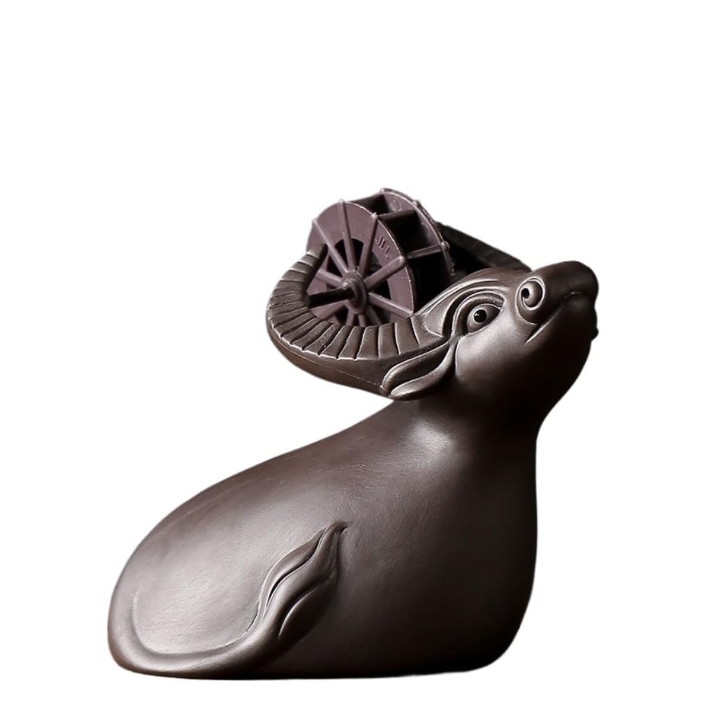 Animaux de thé à l'eau courante pour plateau de bureau et art du thé relaxant