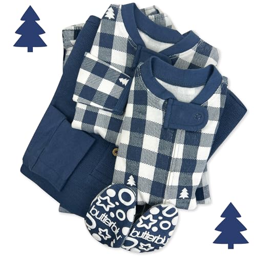 Image of Butterblu Family Jammies Matching Holiday Christmas Pajama Sets