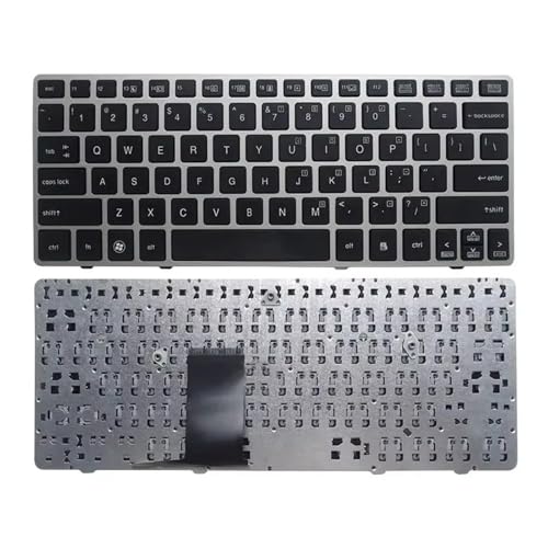 Clavier anglais pour HP EliteBook 2560p 2570p remplacement de clavier pour ordinateur portable