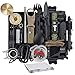 20 in 1 Survival-Kit Notfall Survival Ausrüstung mit Camping Zubehör, Survival Outdoor Ausrüstung mit Kompass Feuerstein für Camping Abenteuer Wandern, Personalisierte Geschenke für Vater Männer Papa