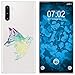 Produktbild PhoneNatic Case kompatibel mit Samsung Galaxy Note 10 Silikon-Hülle Floral Fuchs M1-4