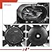 A-Premium Engine Radiator Cooling Fan Assembly Compatible with Select Chevrolet Models - Sonic 2012-2019 - Manual Transmission, Replace# 42364539, 95391500