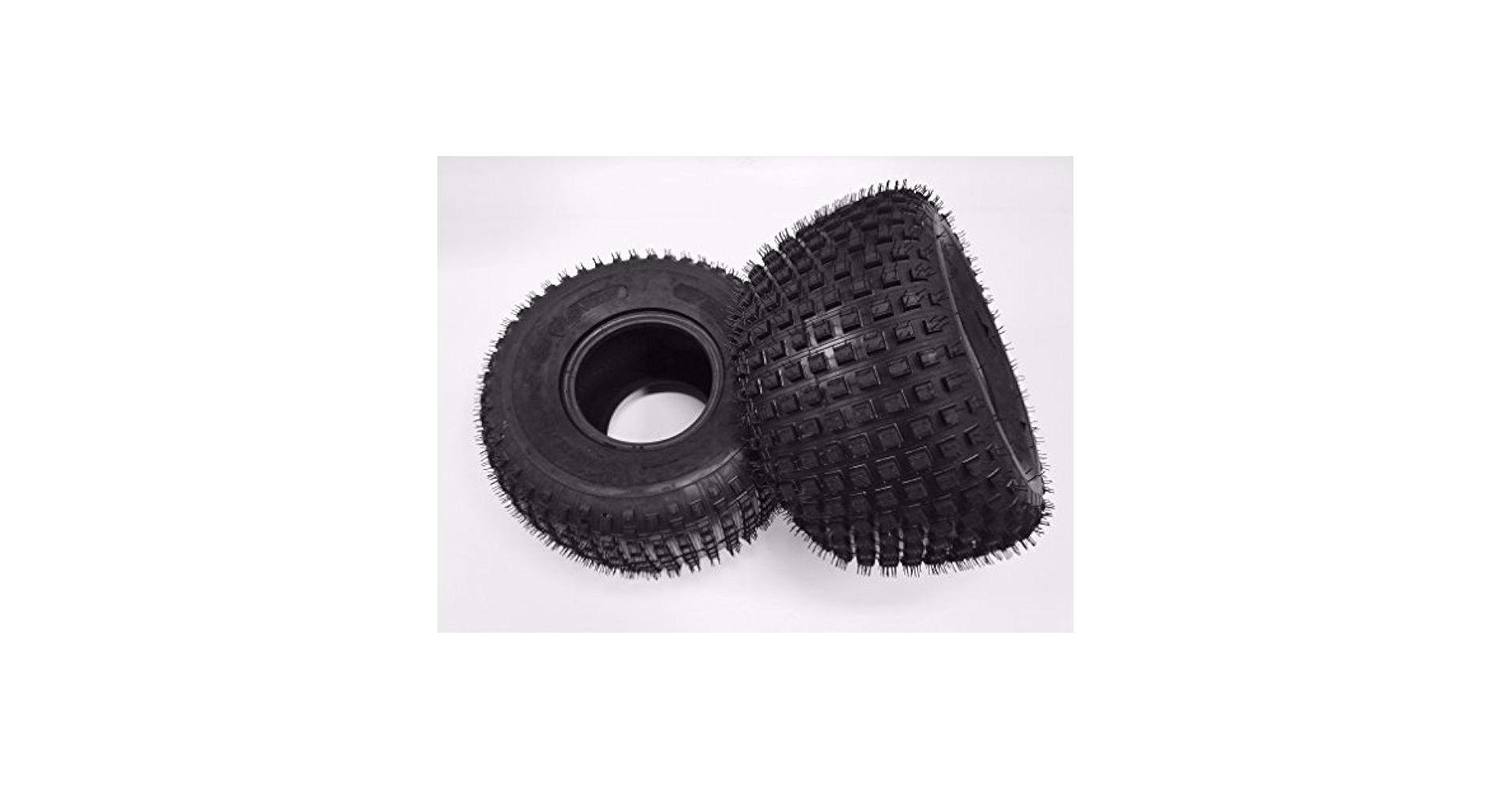 Amazon.com: Set of 2 Deestone D929 ATV Knobby Tire 22x11-8