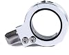 Monster Tower Accessory Bracket with Post - Replacement Bracket for Monster Tower Racks or Mirrors, 6063 Aluminum, Universal Inserts - PolishedAnodized Silver