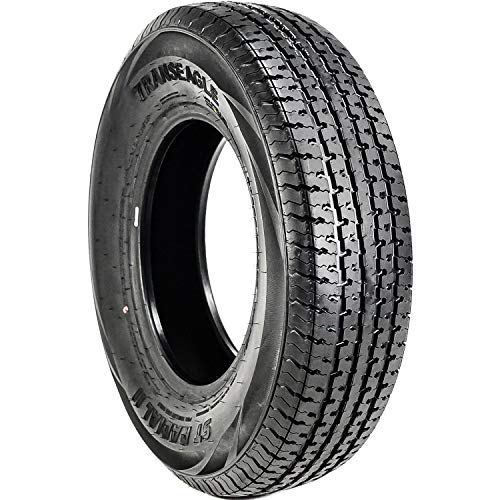 Set Of 4 (Four) Transeagle St Radial Ii Premium Trailer Radial Tires-St205/75R15 205/75/15 205/75-15 111/106L Load Range E Lre 10-Ply Bsw Black Side Wall #TOP5
