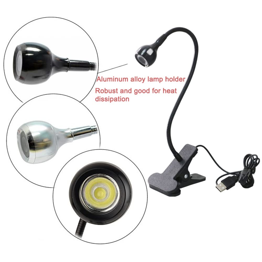 3W 395NM LED Lumière Noire Flexible Col De Cygne UV Blacklight Pour Détection Satin Lampe Pour Poster Blacklight Et Fête Lampe De Séchage Ultraviolet Pour Peinture Fluorescent