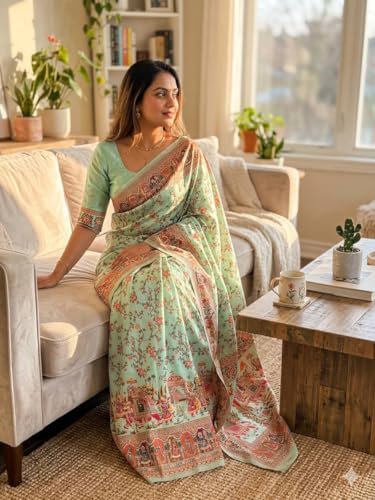 Fashionez kashmiri silk saree – image 3