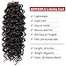 GoGo Curl Curly Crochet Hair for Women Water Wave Crochet Hair Deep Wave Braiding Hair Bohemian Crochet Braids Synthetic Hair Extensions (18 inch(Pack of 6), 1B Natural Black)