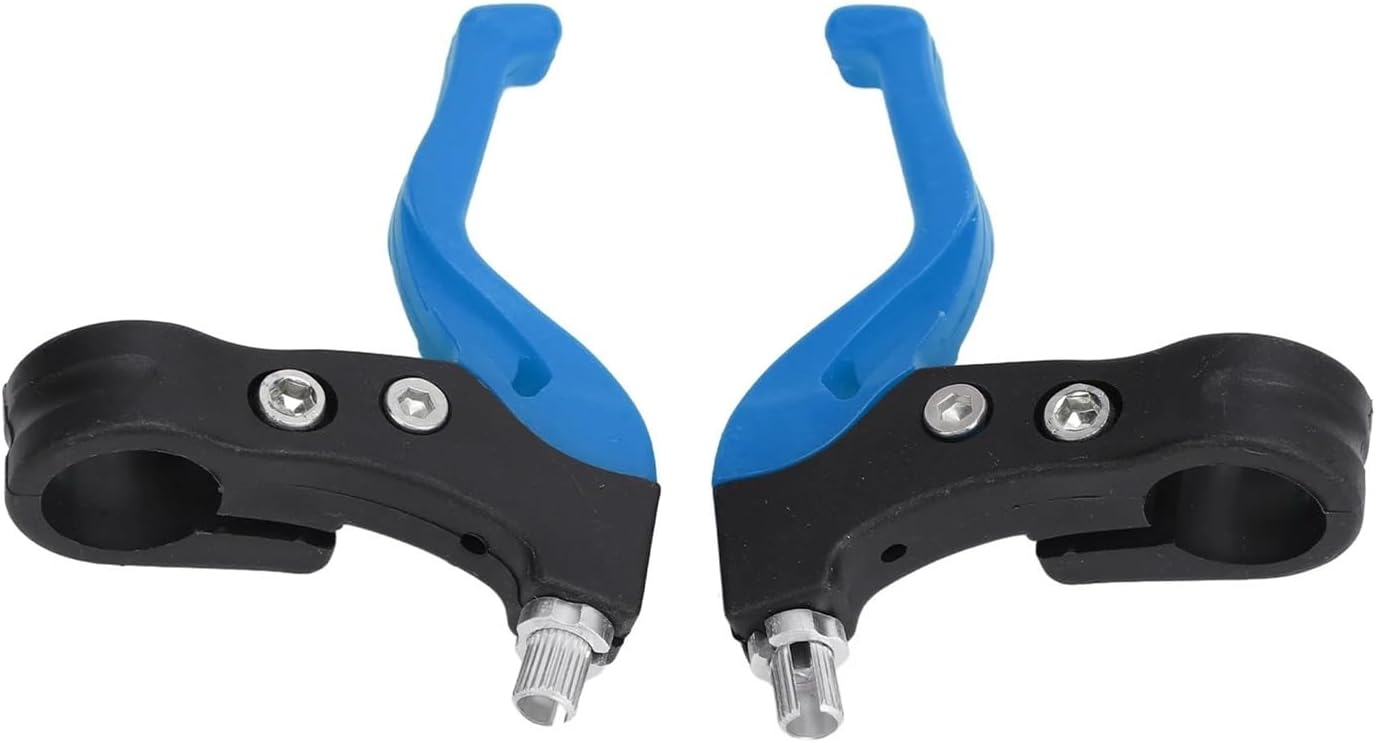 Bike Brake Levers 6 Pairs of Bicycle Brake Lever Replacement Parts Left and Right Levers Universal(Blue)