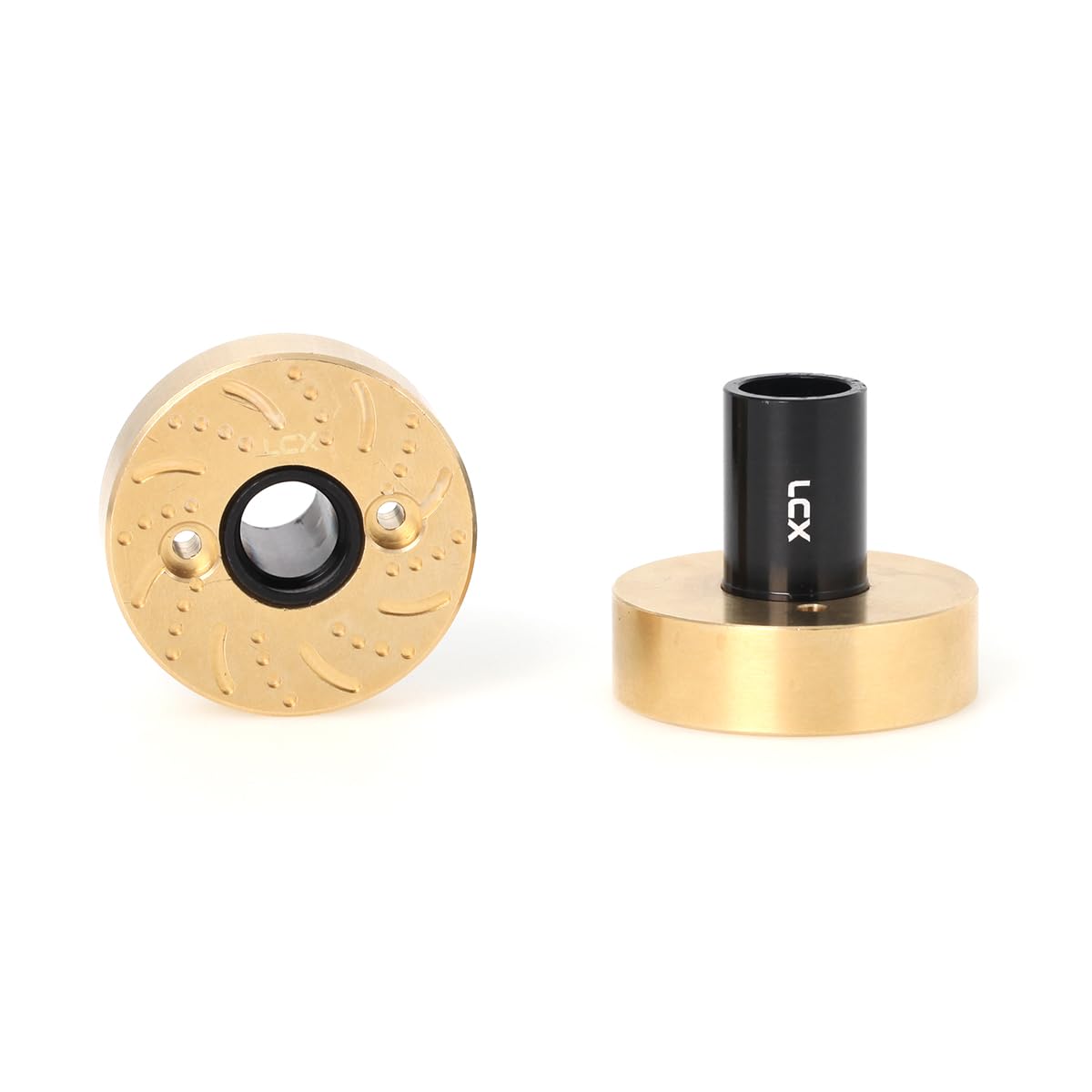 LCX Racing 1/10th RC Crawler Car Heavy Weight Aluminum Rear Lock Out w/Brass Counter Weight 102g for RC Car Axial RBX10 RYFT AXI03009 AXI03005 - Image 3
