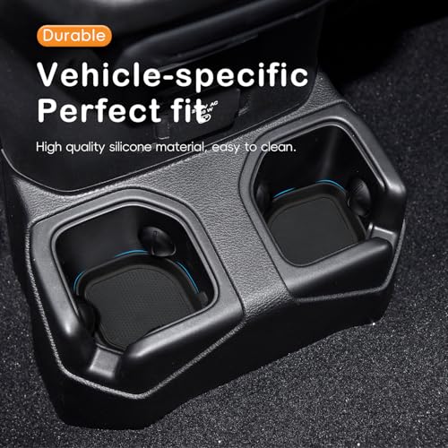 Insertos de portavasos para auto auovo 4 pzas miniatura 3