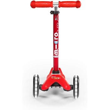 red childrens scooter