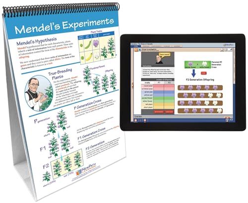 Image of NewPath Genetics: Study of Heredity Flip Chart and Online Multimedia Lesson, Grades 6 to 10