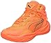 Produktbild PUMA Herren Playmaker PRO MID Laser Basketballschuh, Ultra ORANGE-CLEMaleTINE, 42.5 EU