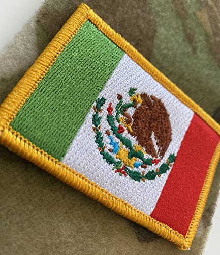 Gadsden and Culpeper Mexico Flag Tactical Patch