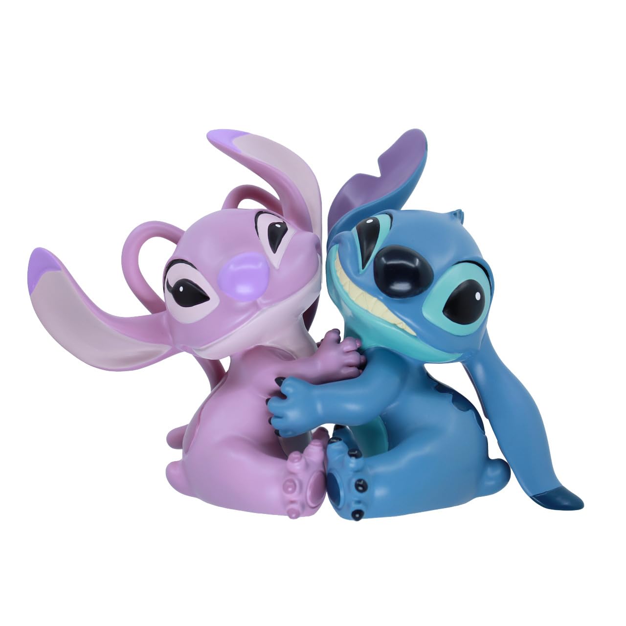 Disney Showcase スティッチ ブックエンド Amazon.com: Enesco Disney Showcase Lilo and Stitch Hugging