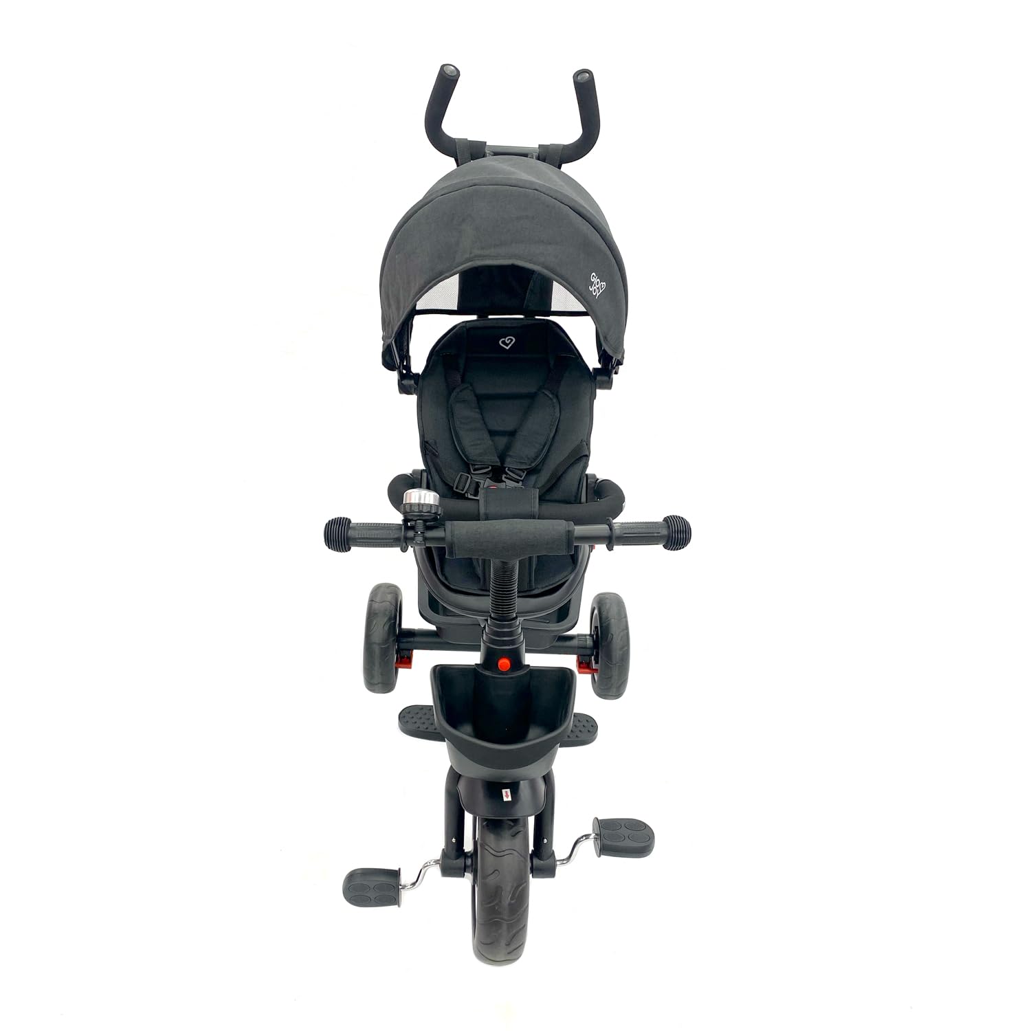Triciclo Evolutivo Moov-1 4-in-1 per Bambini dai 18 mesi (Nero)