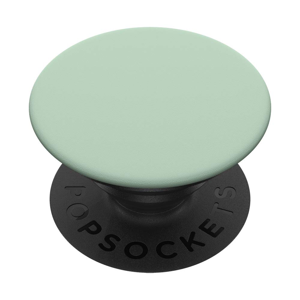 Simple Chic Solid Color Pastel Mint Green Aqua PopSockets PopGrip: Swappable Grip for Phones & Tablets