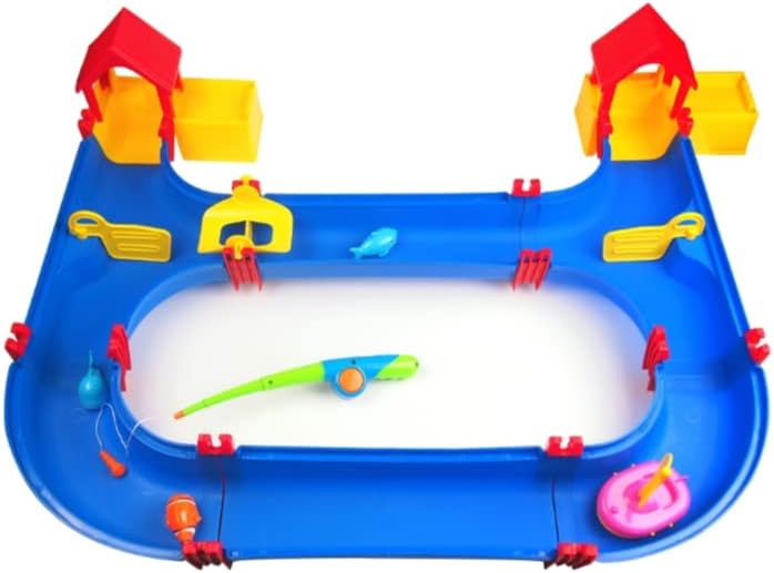 Miniatura 2 de Juguete de mesa de agua para niños pequeños de 3 a 5 años, mesa de juego de arena y agua, juguete de playa de verano para niños, juguete de agua