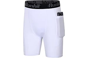 Premium Boys' Compression Shorts: Athletic Performance Base Layer