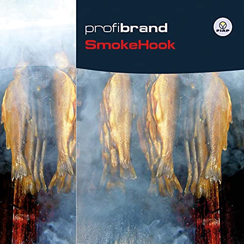 FIAP profibrand SmokeHook 2 - Räucherhaken - Fisch - Forellenräucherhaken - Edelstahl - Räuchern - Räuchermaterial - Hohe Qualität - Tragkraft 5 kg - 210 mm - 10 Stück