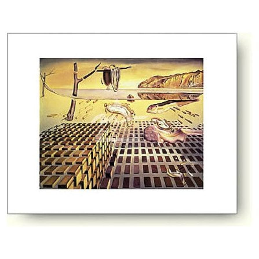 Amazon.co.jp: サルバドール ダリ 記憶の固執の分解1952-54年