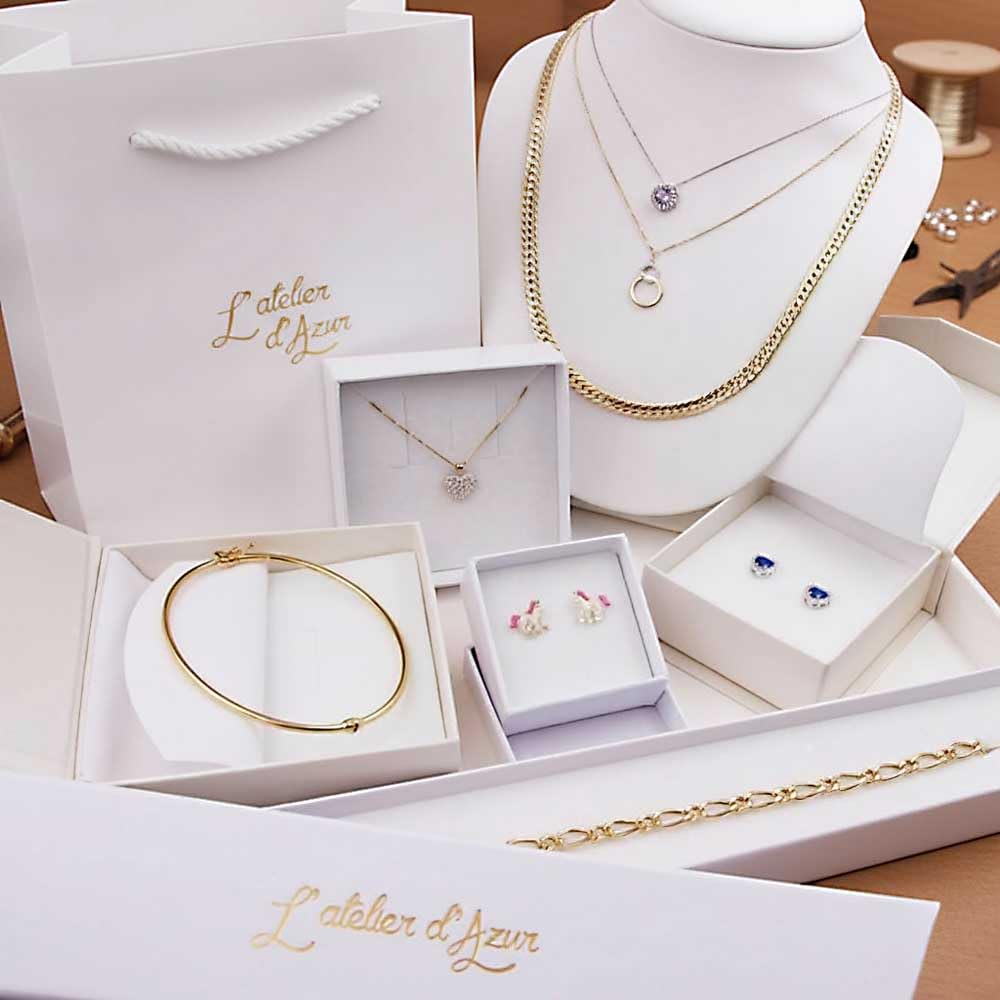 L'Atelier d'Azur Pendentif Médaille Or 18 Carats 750 Jaune - Croix de Jérusalem - Grand Modèle - Chaines Offertes