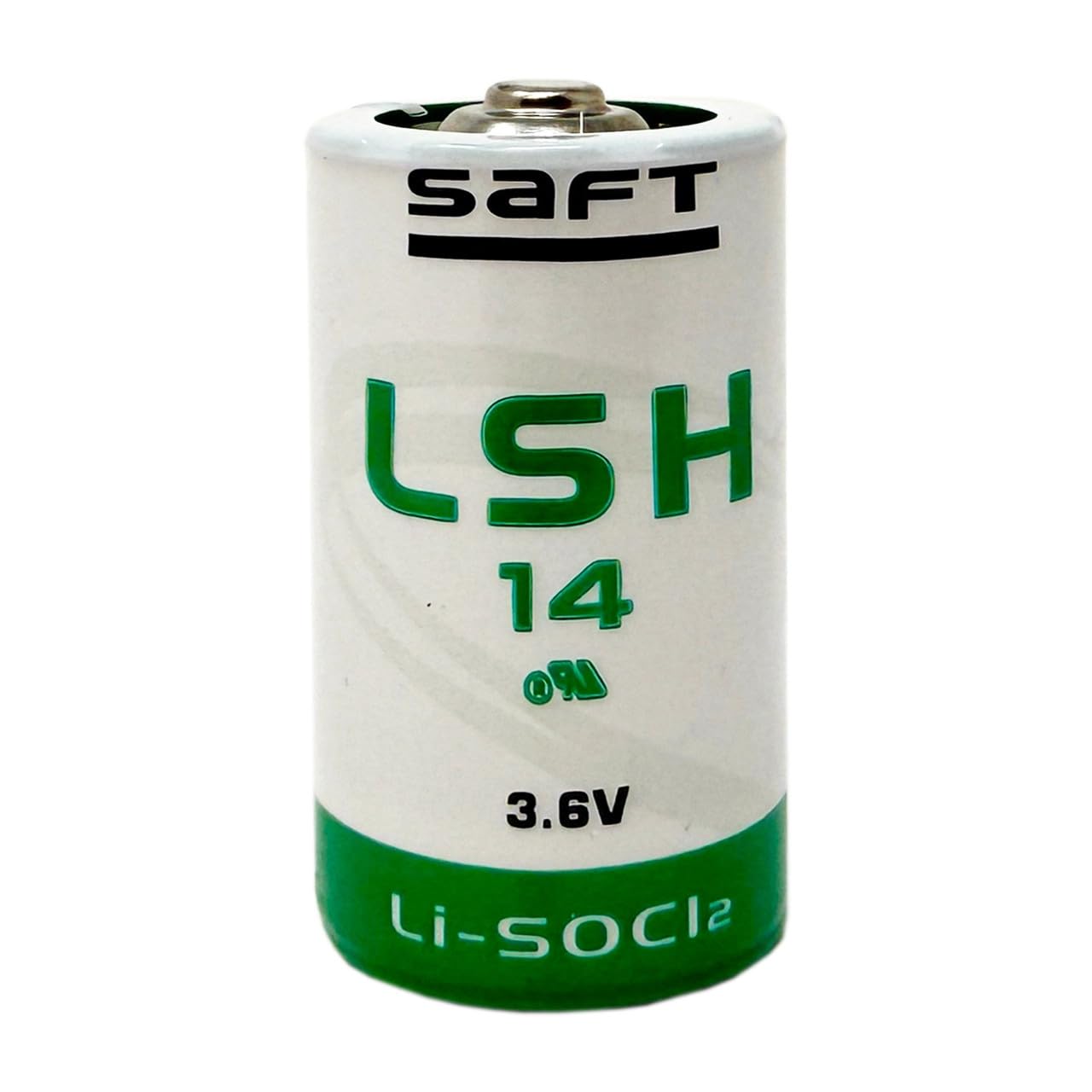 Saft LSH14 Pila de Litio 3.6V 5.8Ah – Tipo C, Li-SOCl₂, Alta Potencia, Pulsos de hasta 2A, Amplio Rango Térmico, para GPS, Seguridad, Telemática y Aplicaciones Críticas (Pack 5 uds)