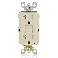 Vista 10 de Leviton Combinación GFCI de autoprueba SmartlockPro de 15 A con USB tipo A y tipo C en pared, cargador USB para teléfonos inteligentes y tabletas
