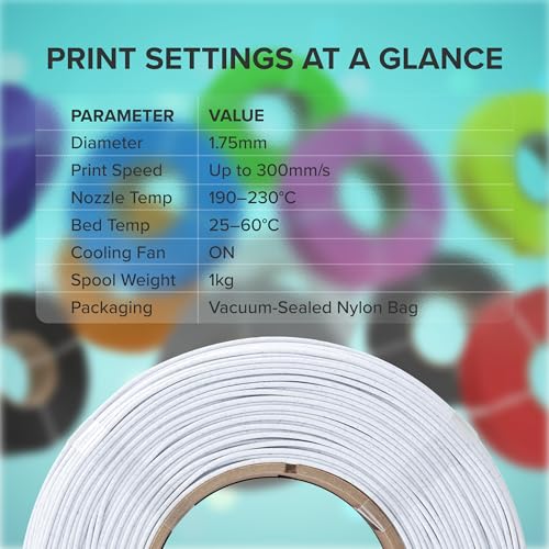 Image of Polymaker Panchroma Marble PLA Filament Refill 1.75mm 1kg, White