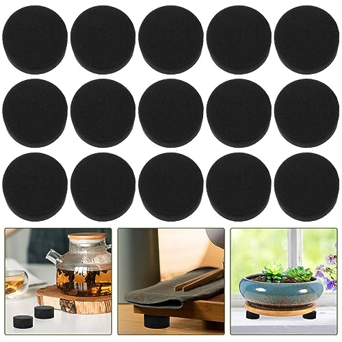 Yardwe 100 Peças Elevadores De Pés De Vaso De Flores Invisíveis Levantadores De Vasos De Plantas Ade