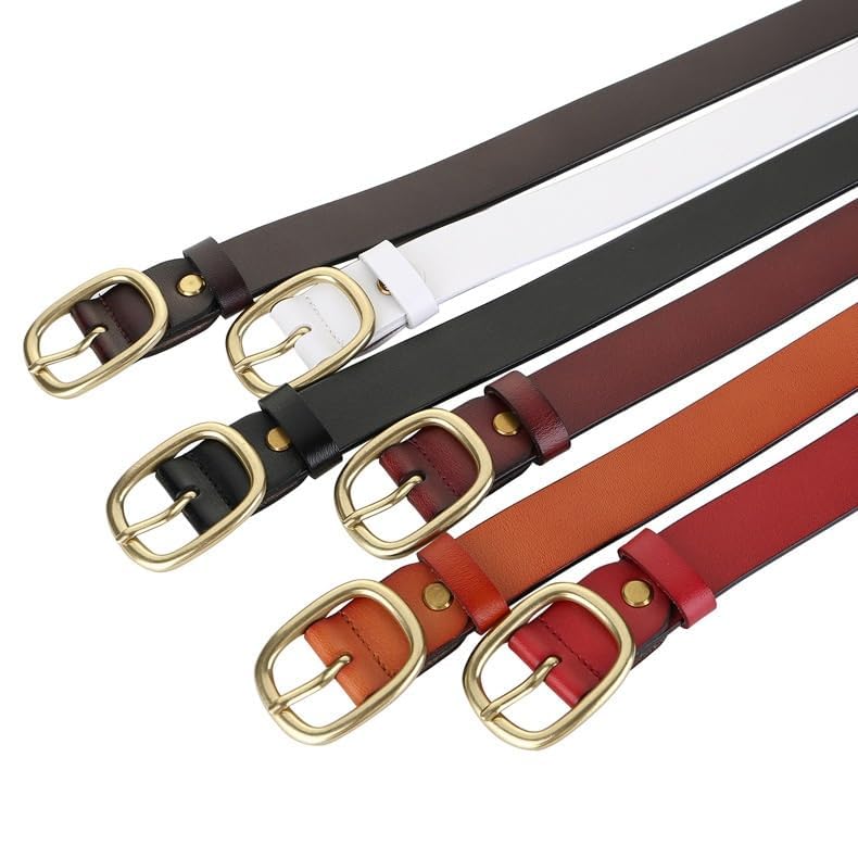 Belt for Women, Korean Version Cowhide Belt for Women, Decorative Casual Jeans Belts3