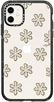 Vista 100 de Funda Impact de CASETiFY para iPhone 11 - Rosas Rojas (Transparente) - Negro Claro