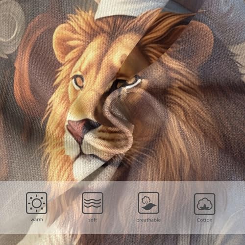 Lion Chefs Funny Cute Cute Panties Girl Toddler Underwear Custom Cotton Fun Underpants Briefs 2t3