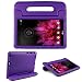 SIMPLEWAY LG G Pad X 8.0 Kids Case, Only Fit AT&T V520 / T-Mobile V521 Tablet, Carry Handle Child Stand Holder Shockproof Protective Cover Case Compatible with LG 8 Inch G Pad, Purple